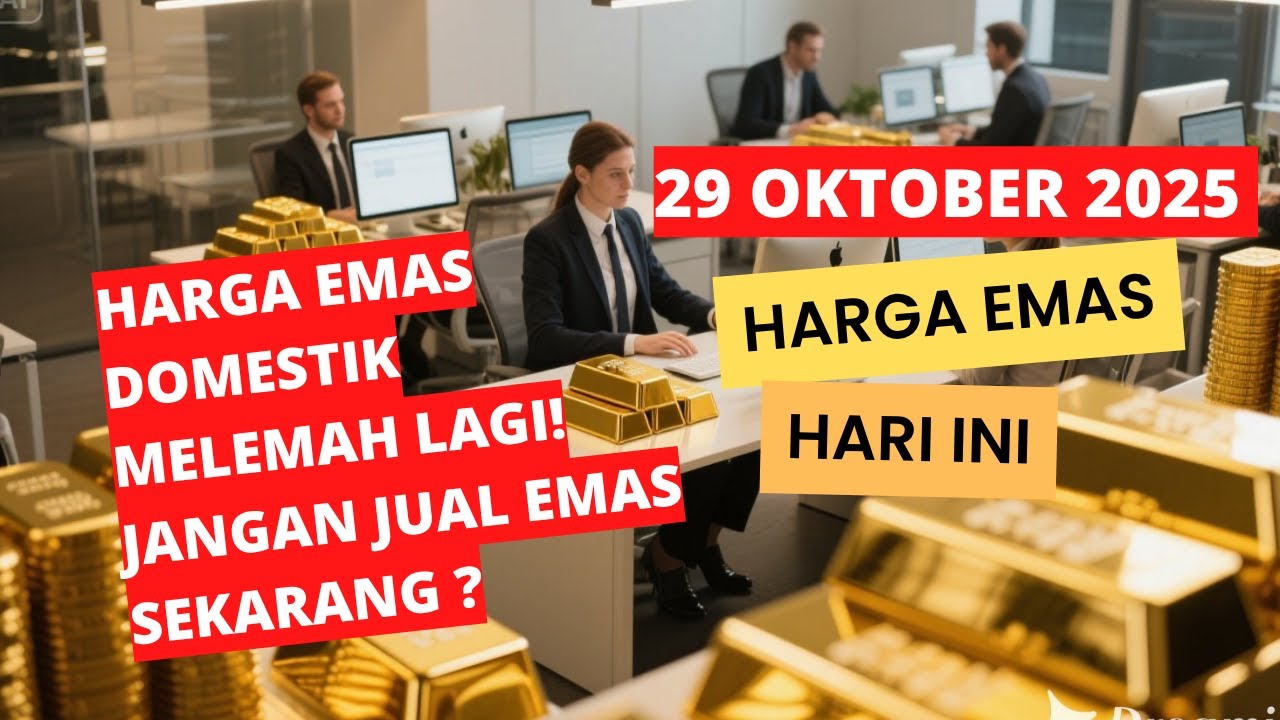 harga emas  terkini hari ini 29 Oktober 2025 : Antam, UBS, Galeri24 #hargaemashariini