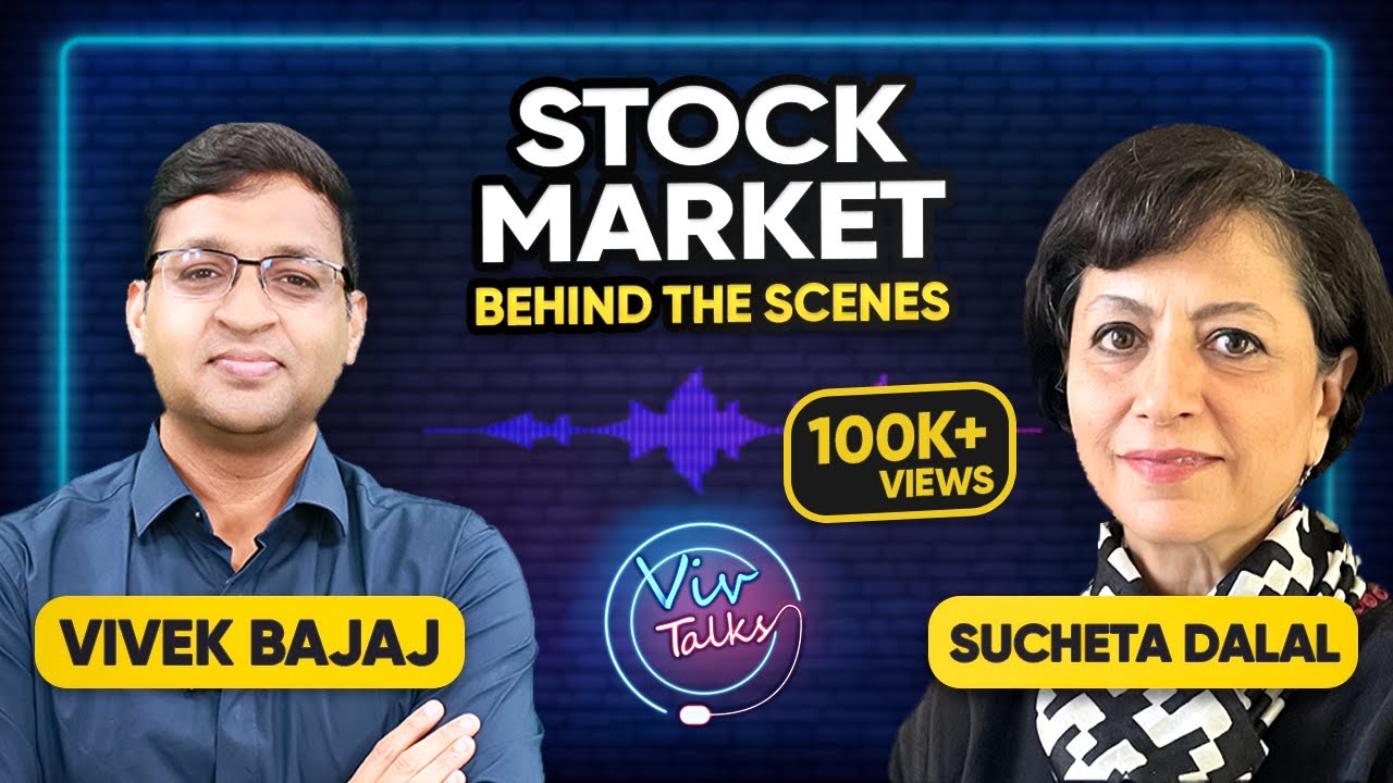 Is Stock Market a correct place for Retail Investors? #VivTalks with Sucheta Dalal #Scam