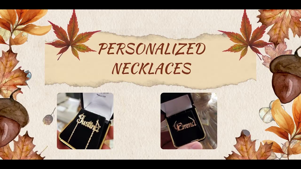 PERSONALIZED NECKLACES