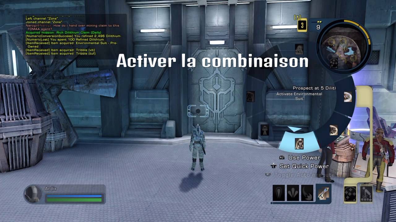 Star Trek Online - produire et raffiner du dilithium