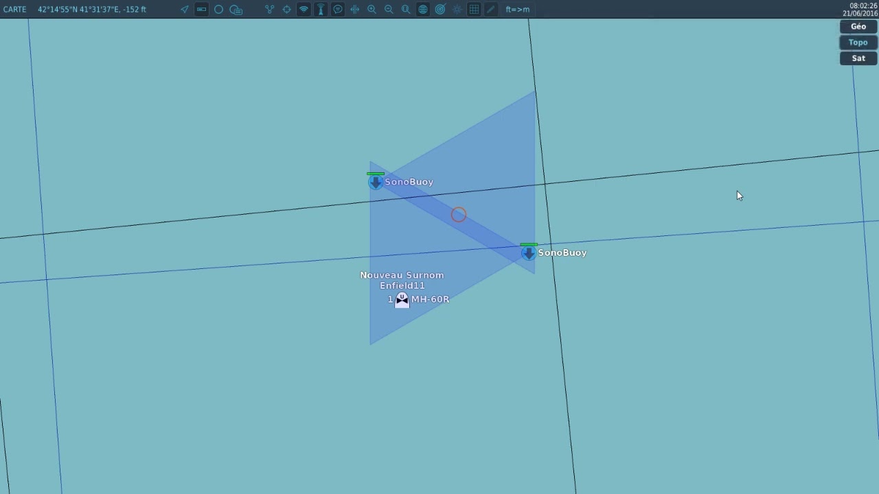 Sonobuoys and Sonar for MH-60R
