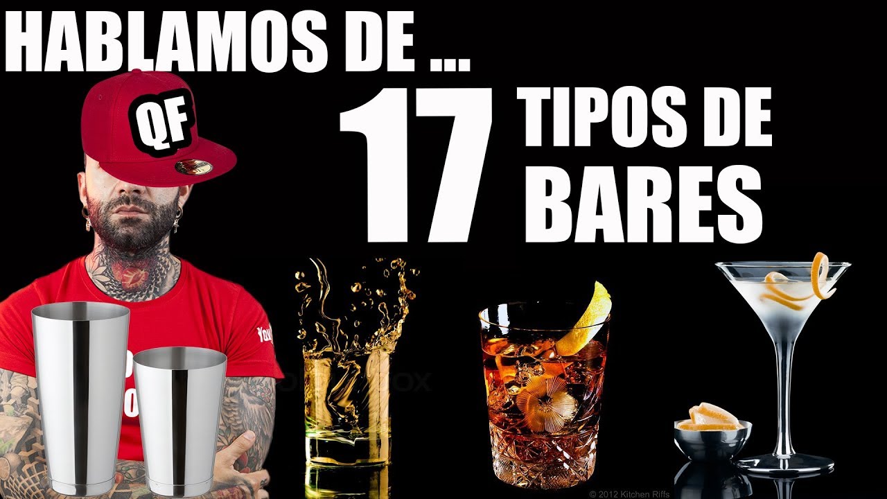 🍸💓 CUANTOS TIPOS DE BARES EXISTEN???? 🍸💓 #tutorialcocktail