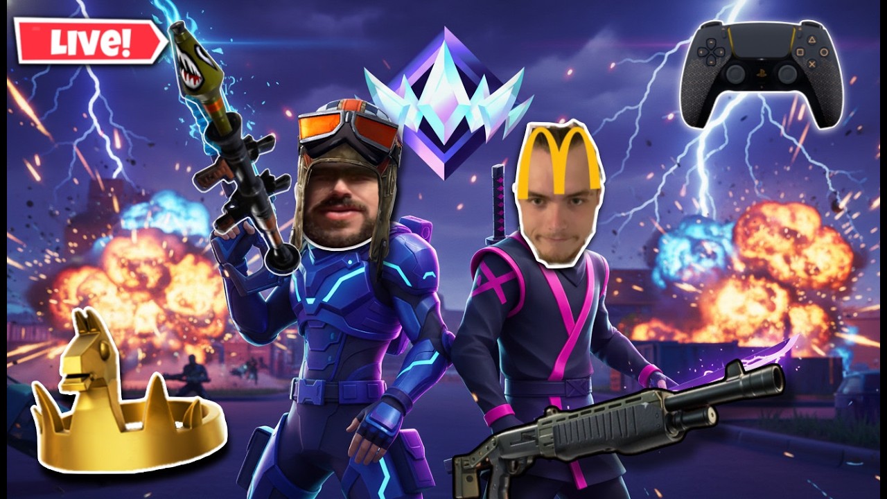 FORTNITE RANKED RELOAD DUOS WITH NATHAN | ROAD TO UNREAL | OG PLAYER | COMPETING