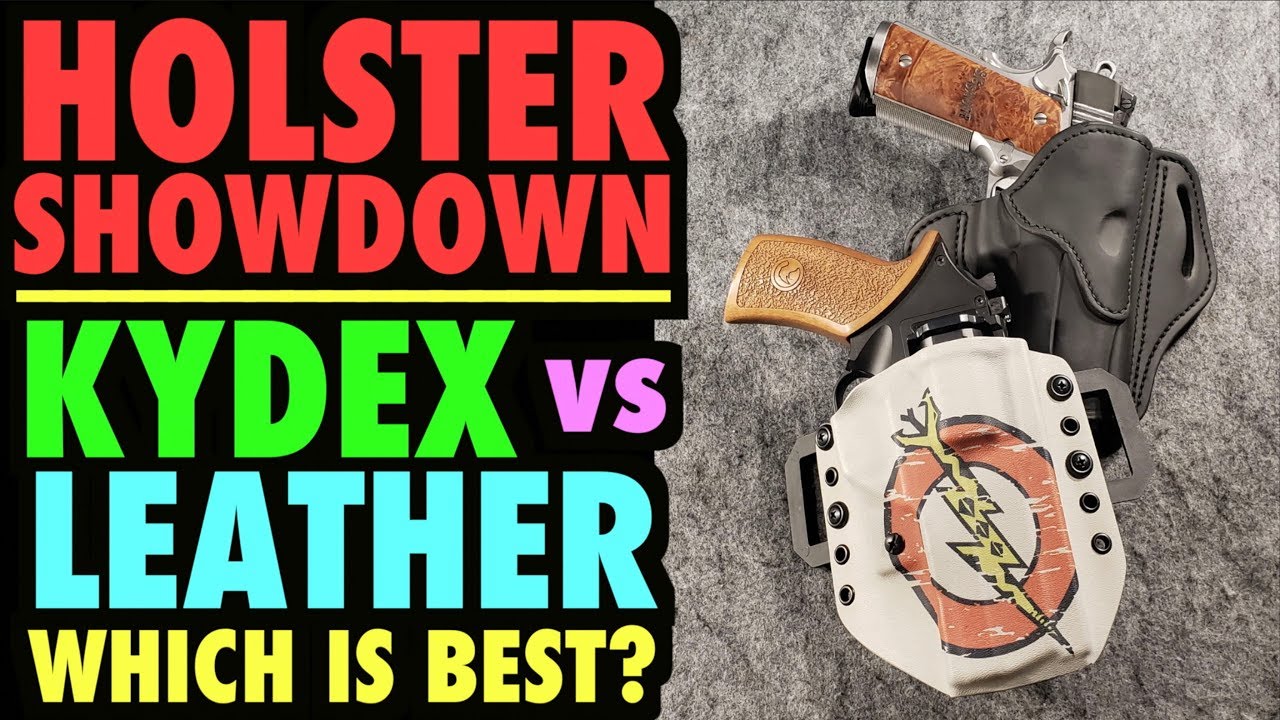 Holster Showdown! Leather vs. Kydex (Which is BEST?)