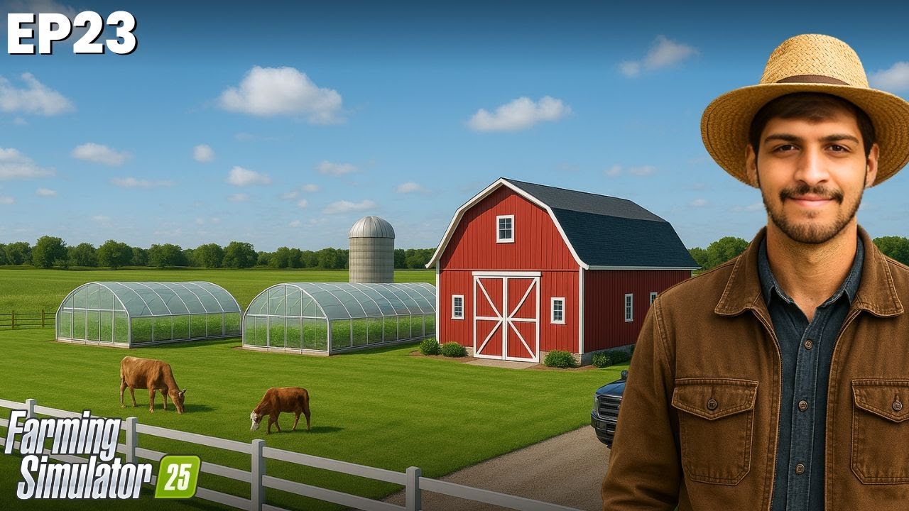 I FULLY TRANSFORMED MY FARM | 0 TO 100 MILLION | EP23 | FARMING SIMULATOR 25 @TrazyL01