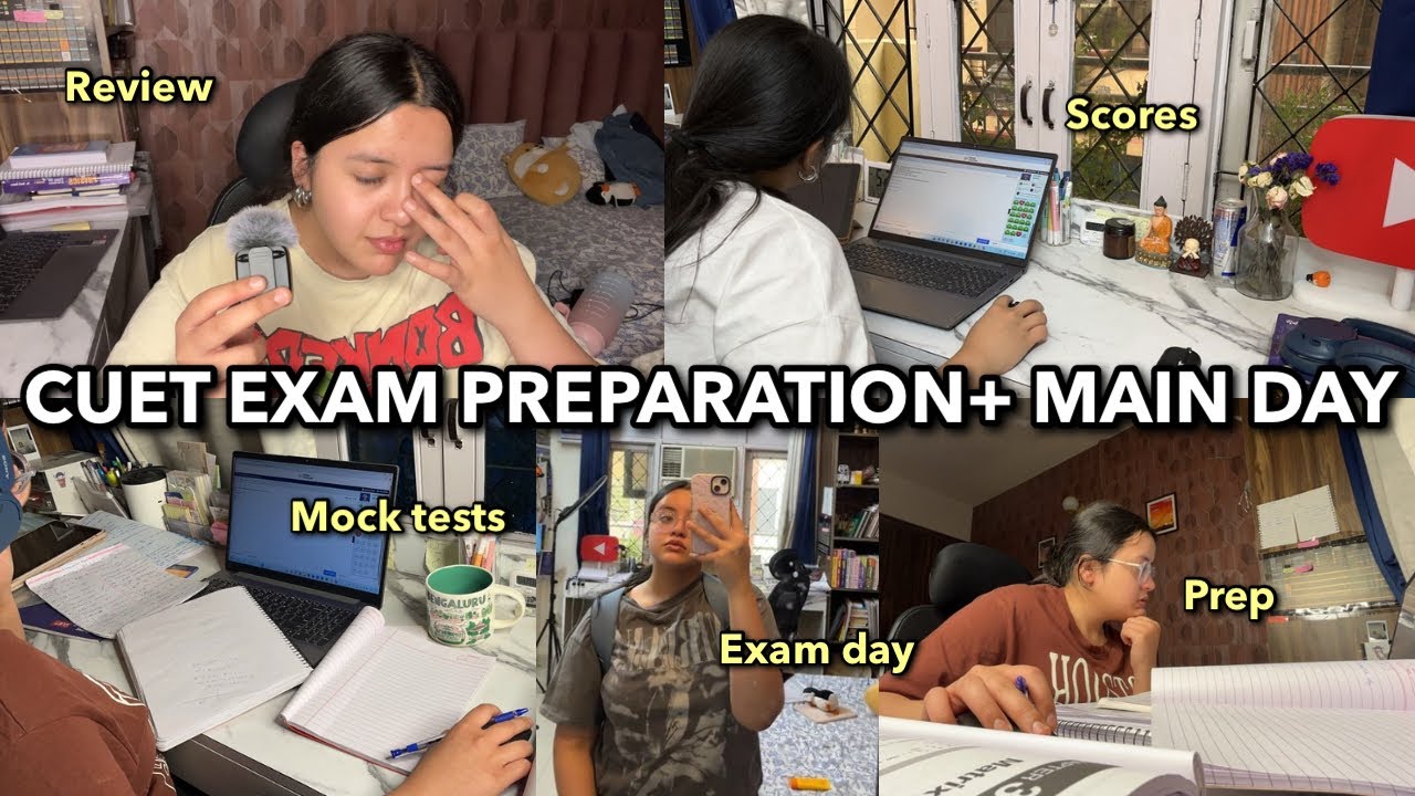 CUET PREPARATION AND EXAM DAY📚*PAPER REVIEW* maths and english