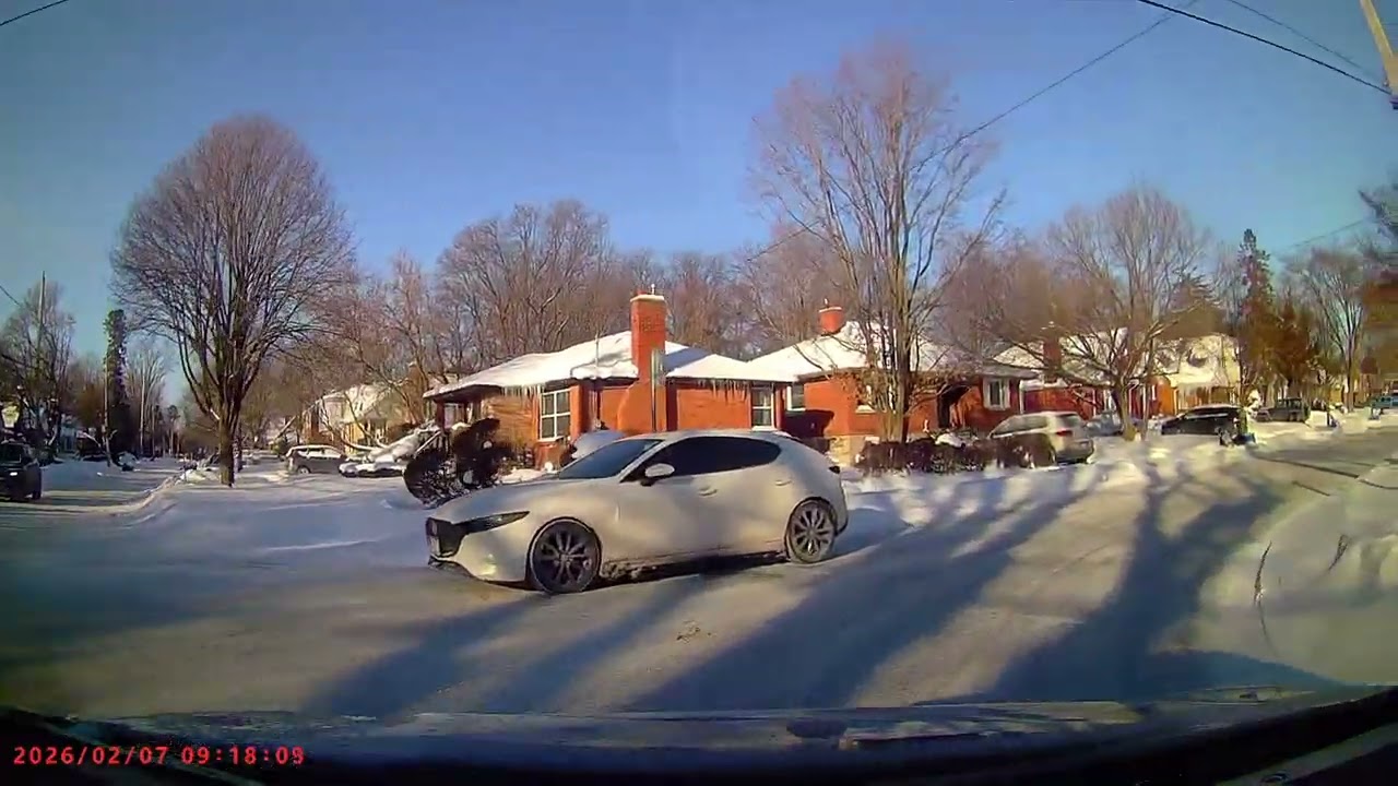 Driving on a City Road
