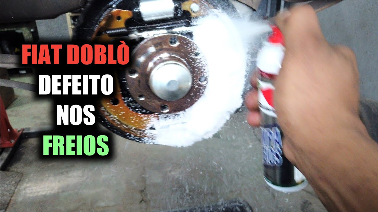Fiat Doblo - Revisão do sistema de freio (((Com direito a surpresa no final)))