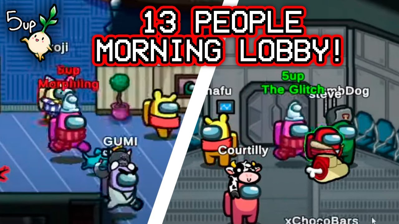 13 PEOPLE Morning Lobby! - Among Us [FULL VOD]