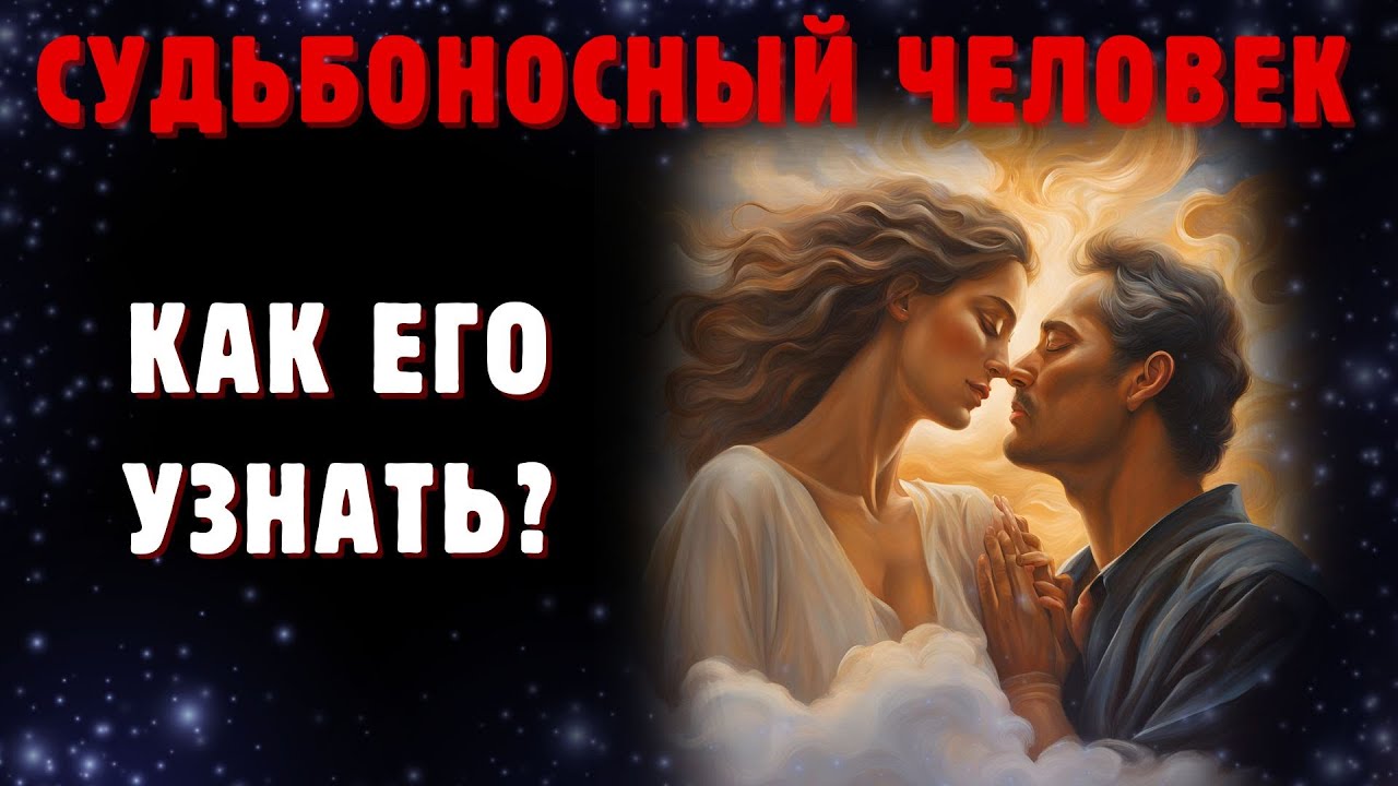 Как понять, что ЧЕЛОВЕК ДАН ВАМ ПО СУДЬБЕ
