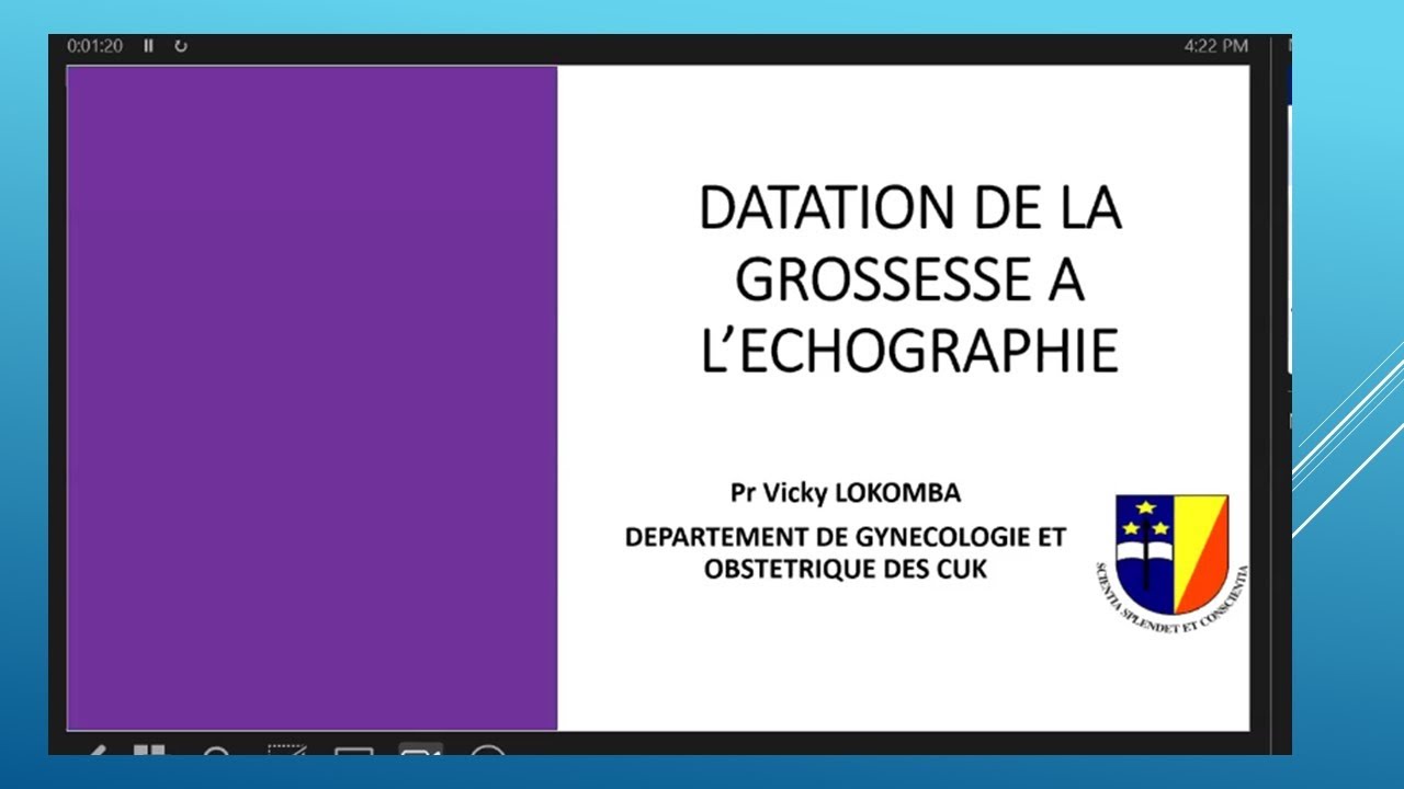 Datation de la grossesse en échographie