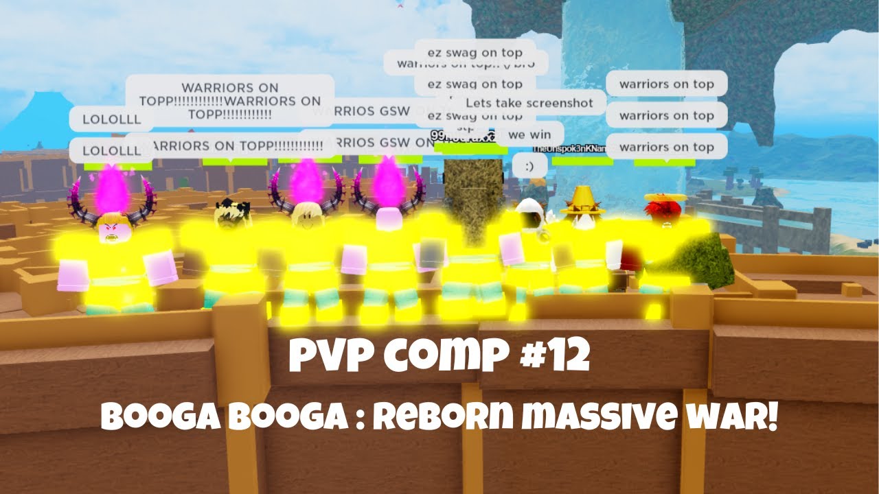 GOD TRIBE WARS (BOOGA BOOGA : REBORN PVP #12)