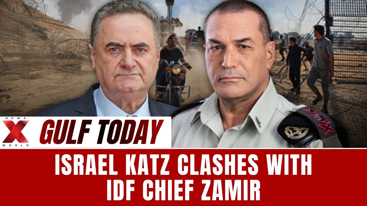 IDF Chief Clash LIVE: Israel Defense Minister Katz clashes with IDF chief Zamir | NewsX World