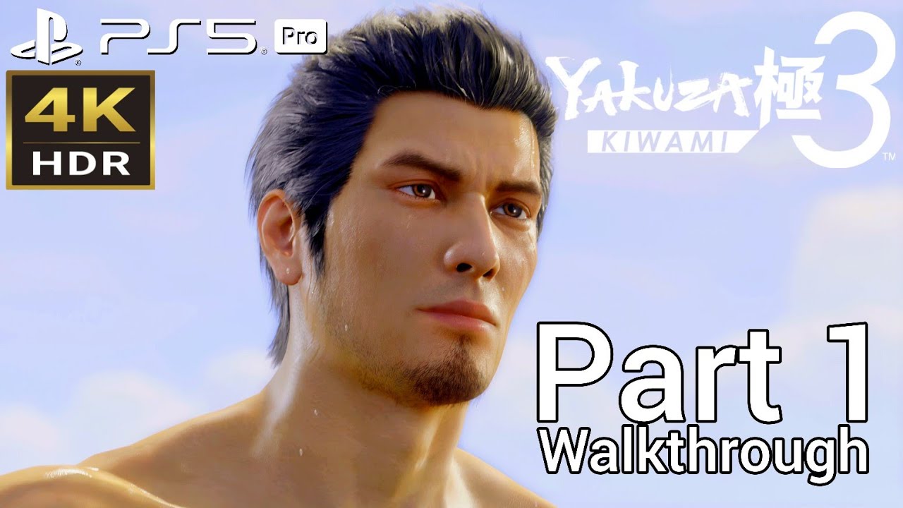 [Walkthrough Part 1] Yakuza Kiwami 3 (Japanese Voice) PS5 Pro 4K HDR