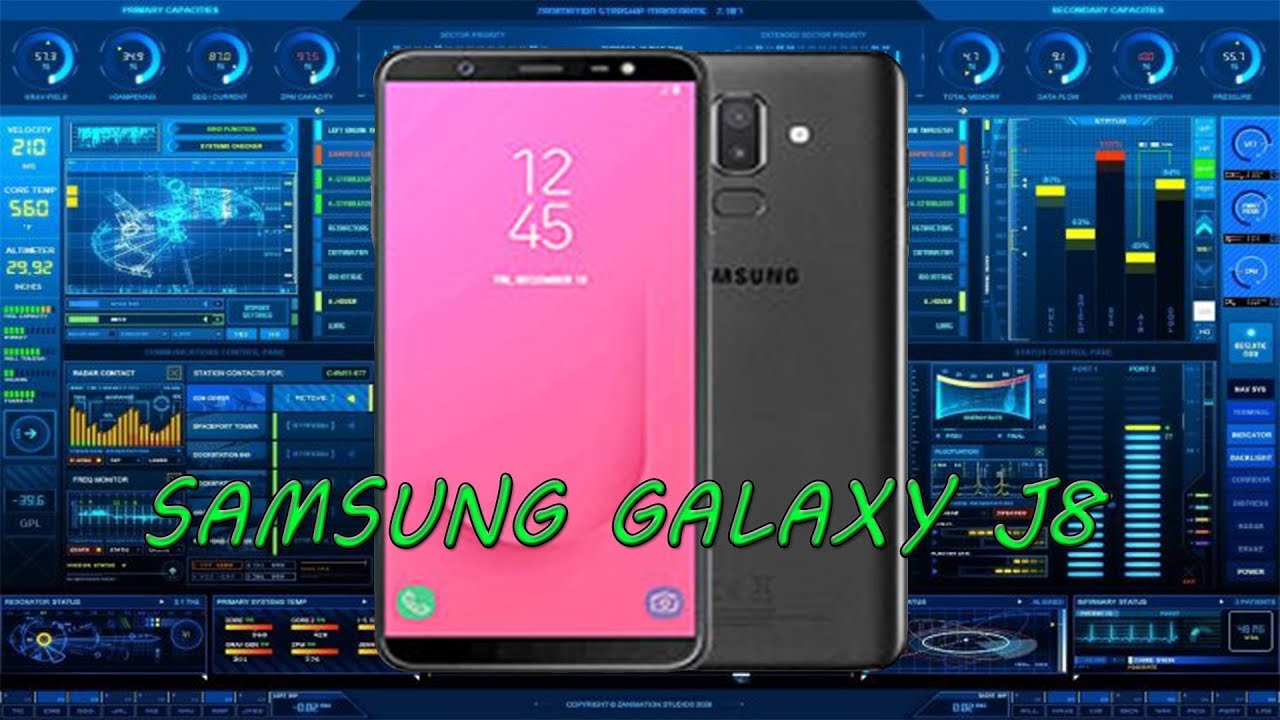 SAMSUNG GALAXY J8 BLUE 