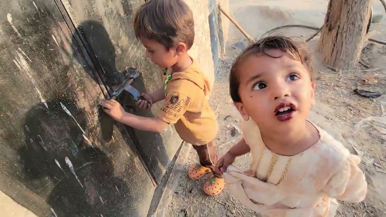 Rural life Pakistan | Kids fun