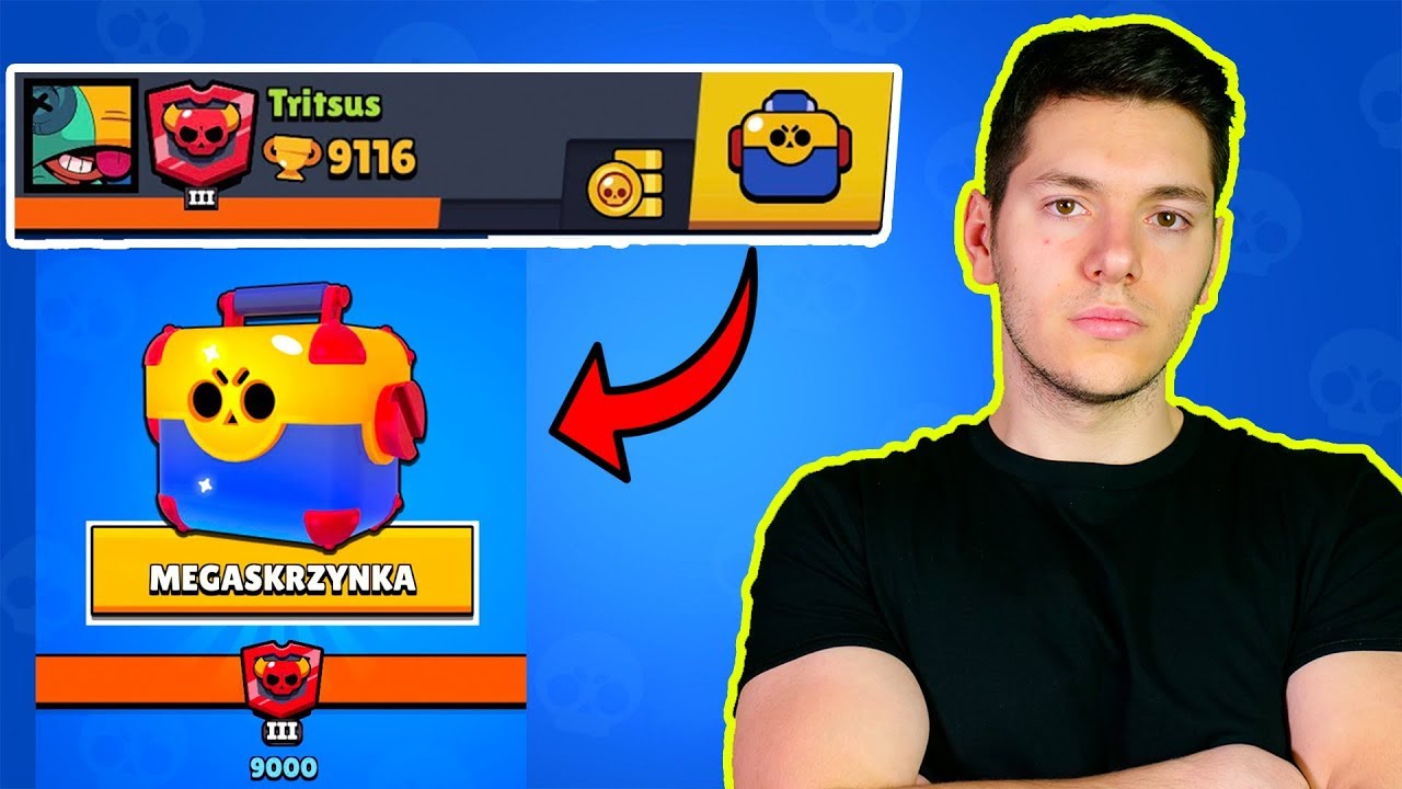 WBIŁEM 9000 PUCHARK&Oacute;W W BRAWL STARS! *Co Dostałem?!* Jeż Tritsus