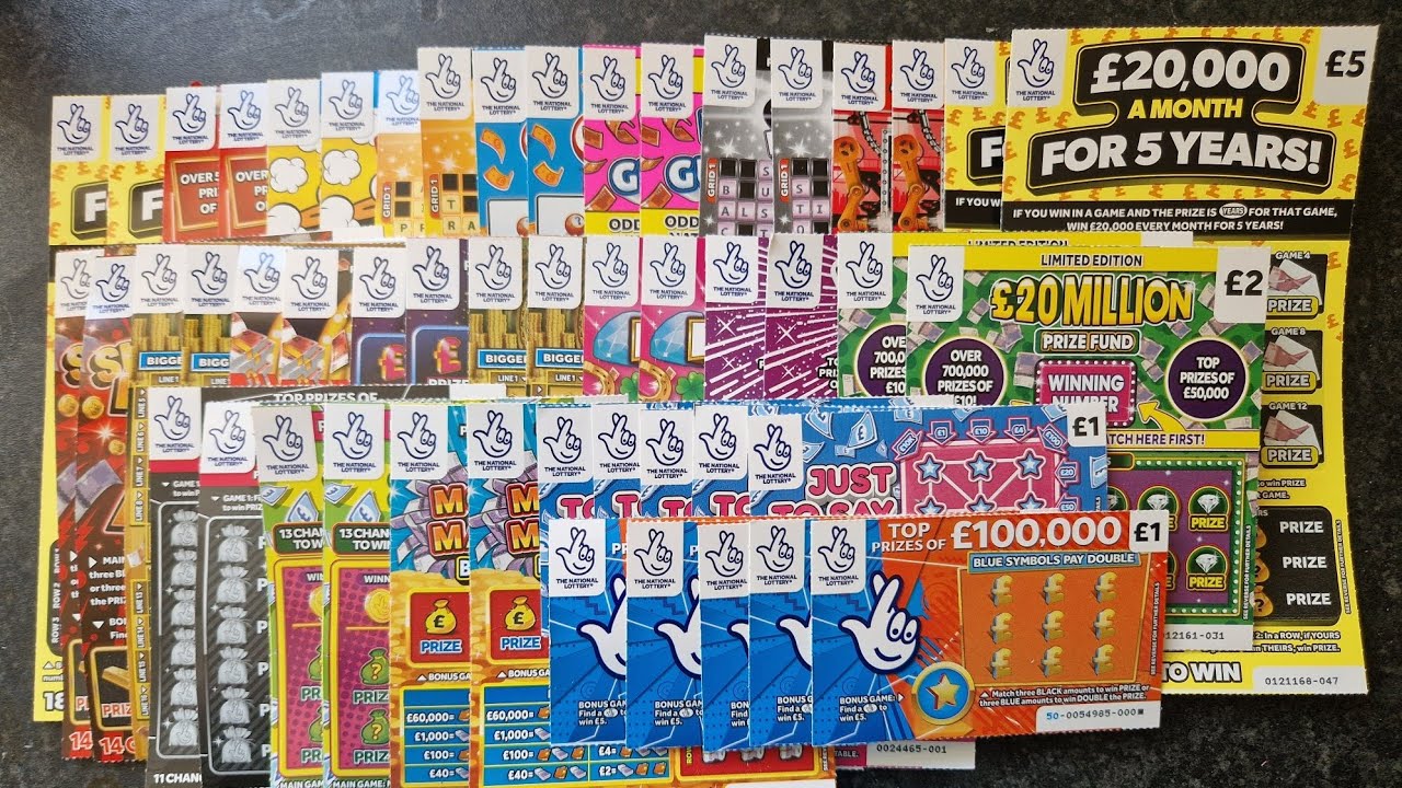 £156 Mega Mix of Allwyn UK National Lottery Scratch Cards. My Last Video Ever ❤️❤️