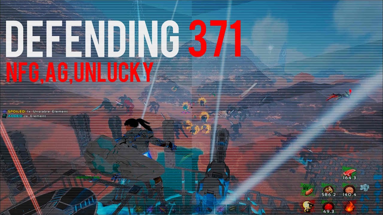 ARK OFFICIAL PVP - GG - DEFENDING 371 FROM NFG,AG,UNLUCKY