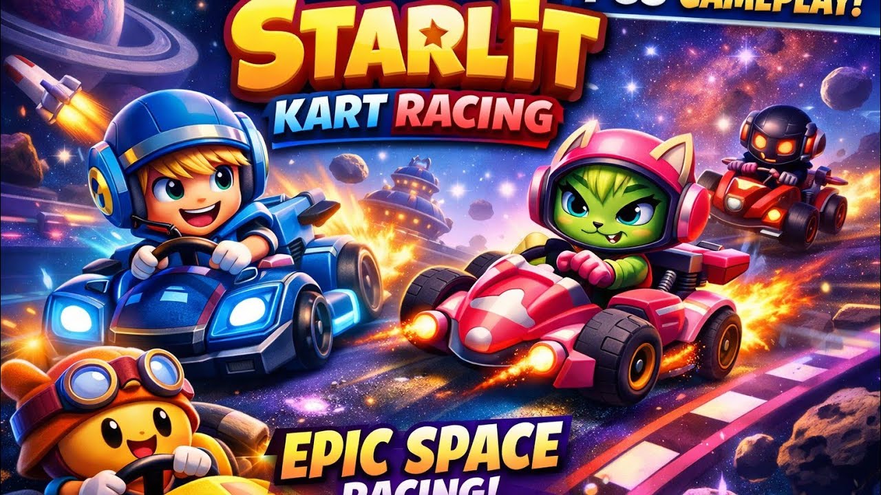 Starlit kart Racing game Live