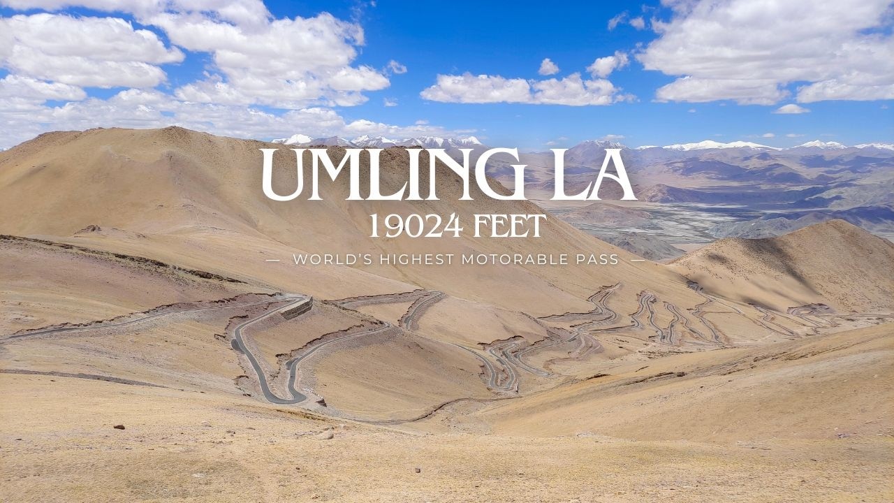 Umling La Ladakh 🇮🇳 | World's Highest Motorable Road Adventure
