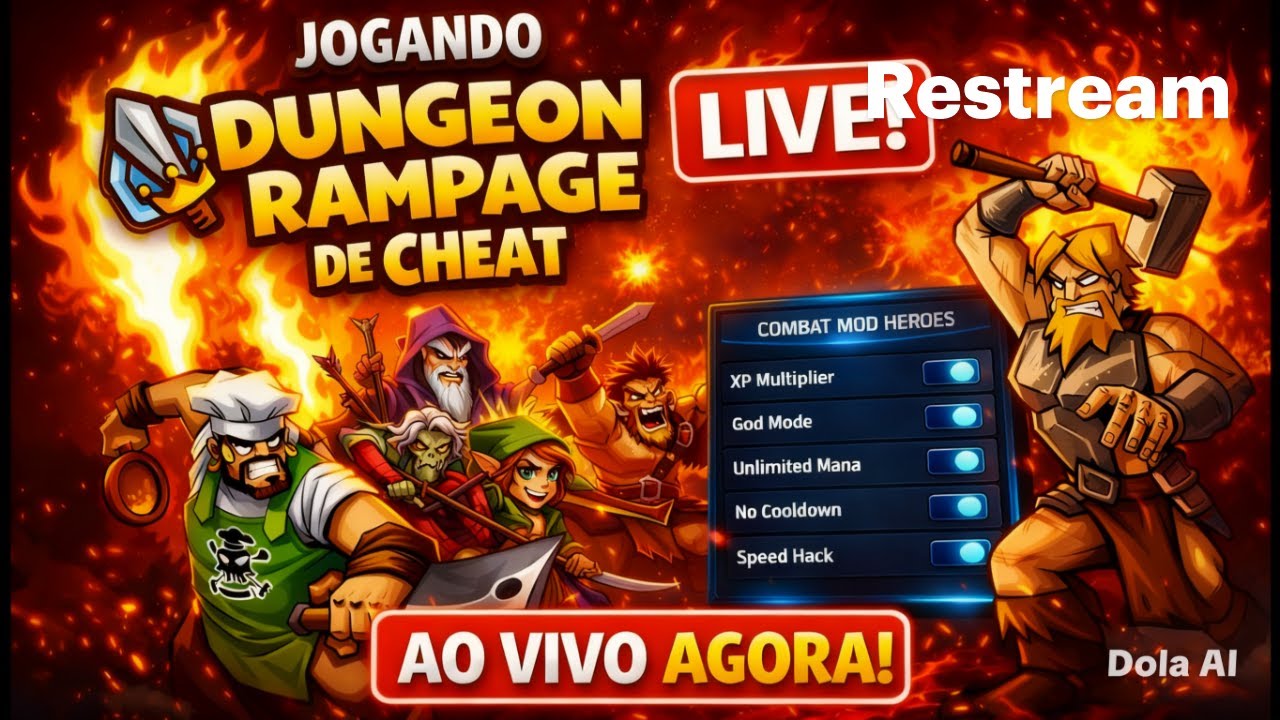DUNGEON RAMPAGE - JOGANDO COM O MELHOR CHEAT