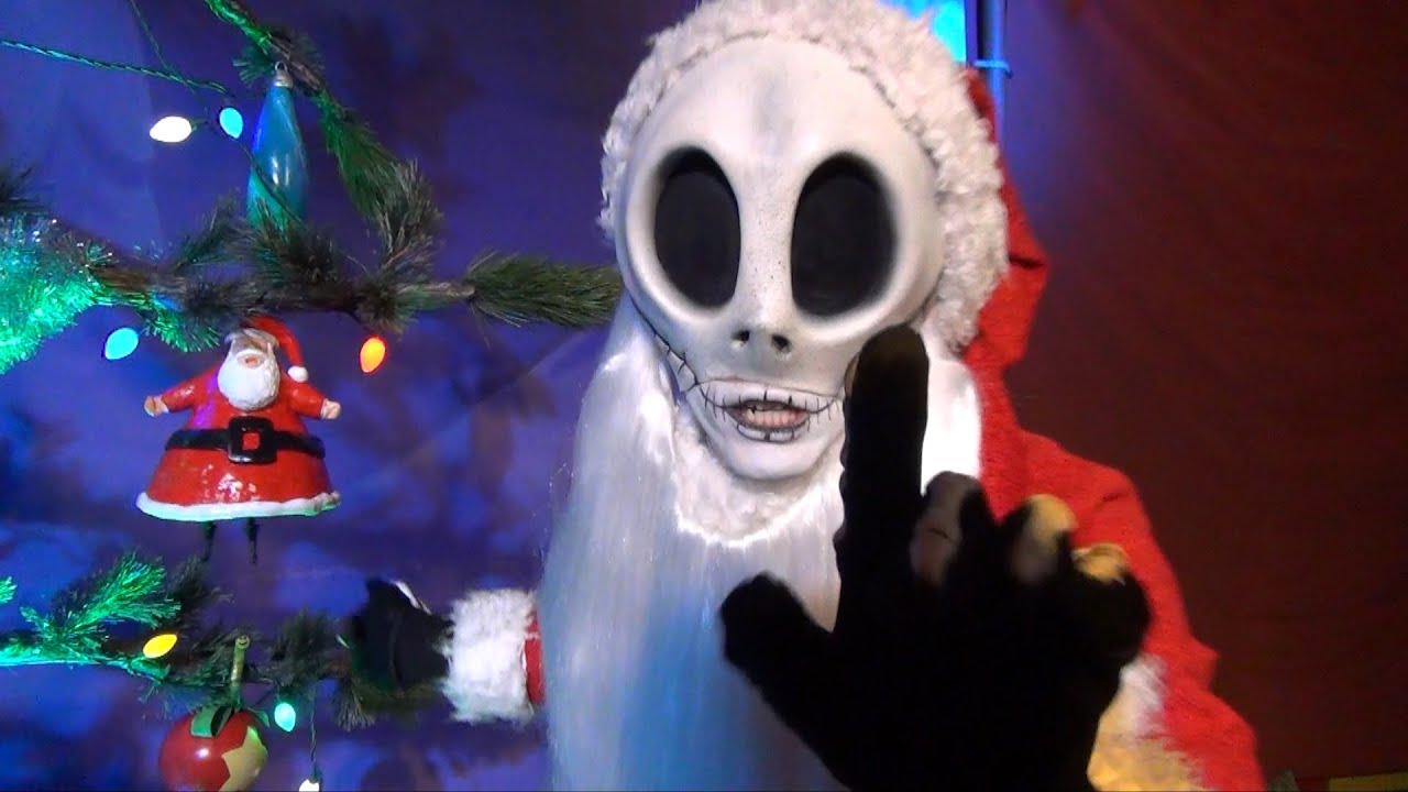 Jack Skellington as Sandy Claws Meet & Greet at Mickey's Very Merry Christmas Party - New for 2014
