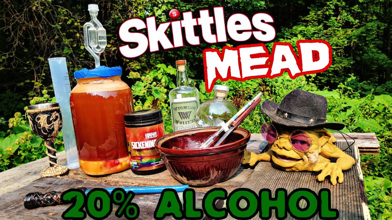 Bottling and Testing the KingCobraJFS POISONOUS Skittles MEAD