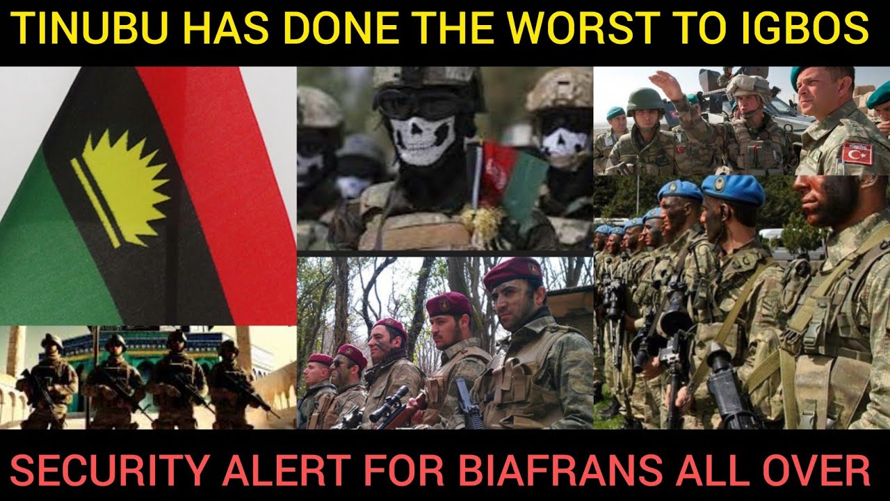 DANGERS ON  BIAFRANS AS MORE GROUPS TURKISH COMMANDOS WITH FULANI BANDITS JUST ARRIVED OKIGWE 