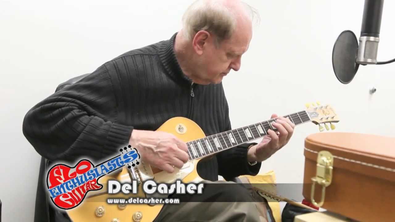 Del Casher Playing the Gibson Les Paul Tribute on the Flo Guitar Enthusiasts Radio Show