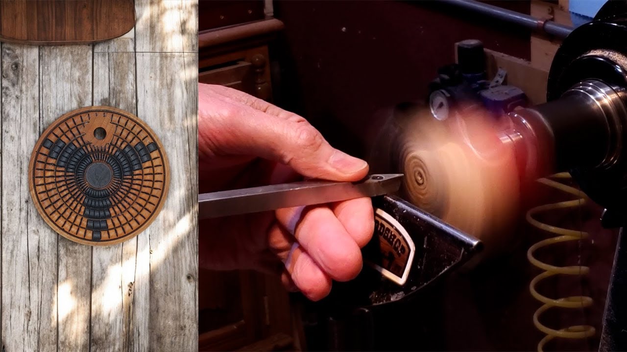 Woodturning | Basket Illusion Pendant