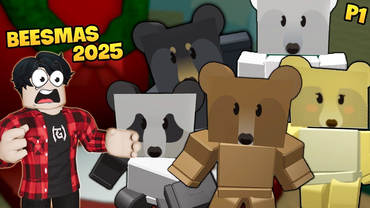 Roblox BEESMAS 2025: Black Bear, Mother Bear, Polar Bear, Panda Bear, Brown Bear