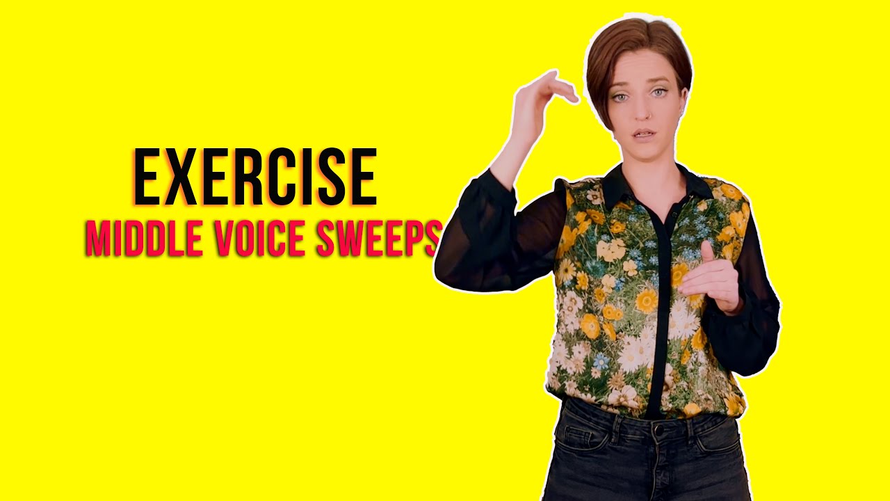 Singing Exercise: Middle Voice Sweeps