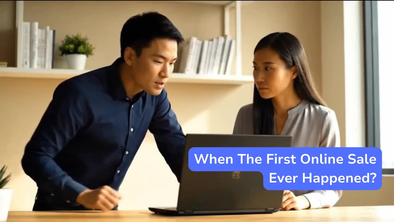 When The First Online Sale Ever Happened?