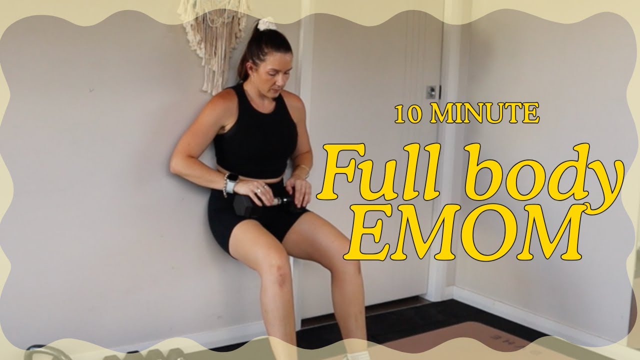 10 MIN EMOM Full Body Workout | Busy Approved