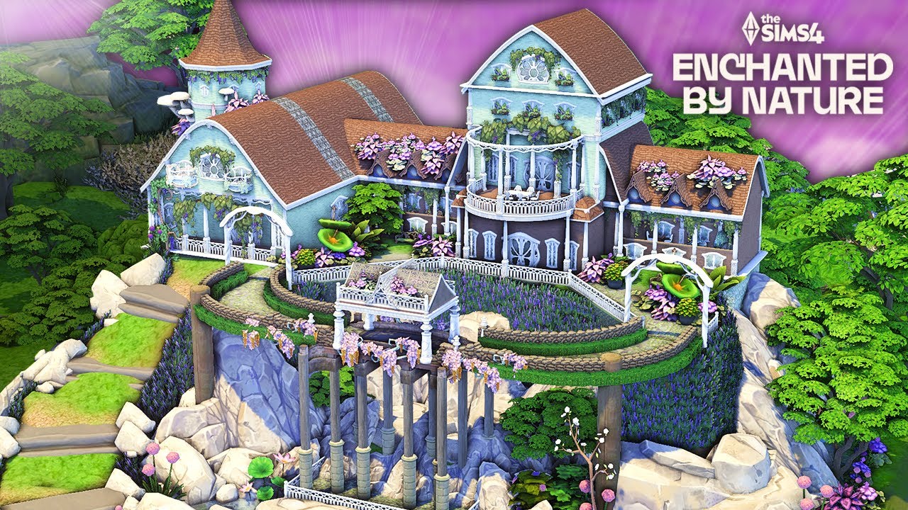 Sims 4 Enchanted By Nature: Fairy Mansion | Early Access