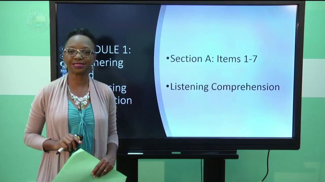 CAPE Communication Studies Practice (Multiple Choice) Kimarie Thomas 1 Of 2
