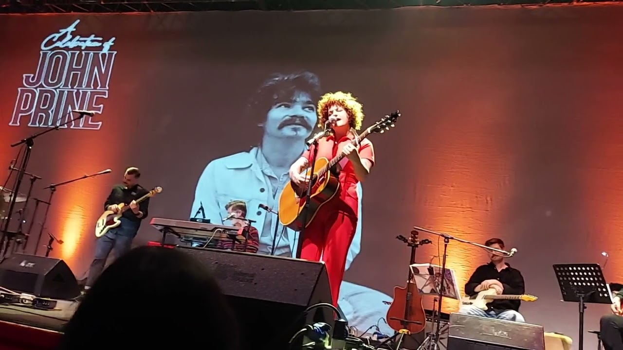 Carsie Blanton,  Dublin, Ireland, 07/04/2023. A Celebration Of John Prine.  Fishin' With You.