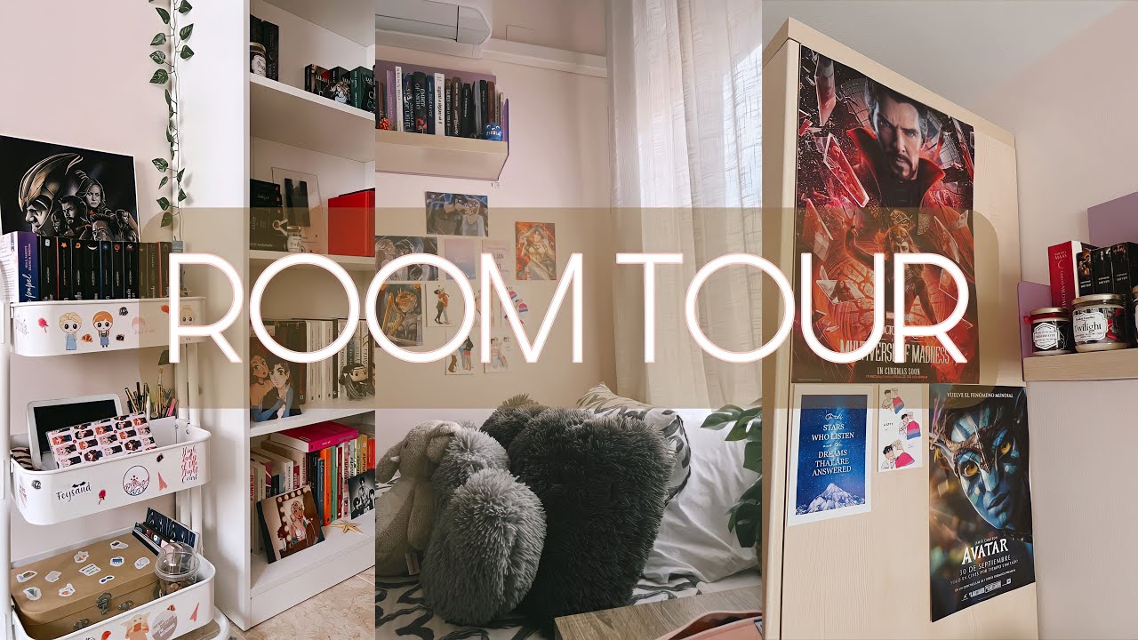 ROOM TOUR | mi estantería, decoración, etc