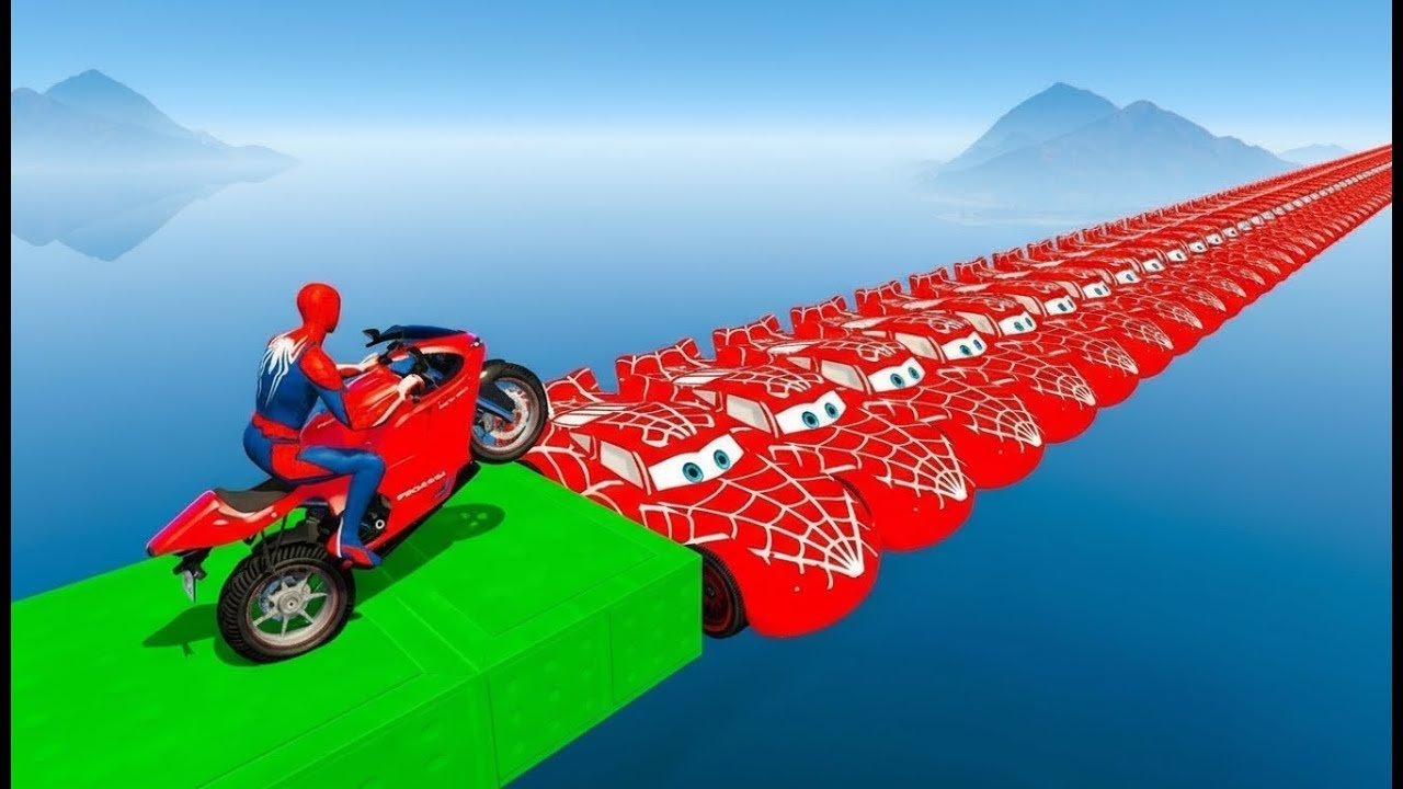 الرجل العنكبوت انقاذ باتمان Spider-Man Rescue batman vs iron man vs venom funny Game GTA 5 superhero