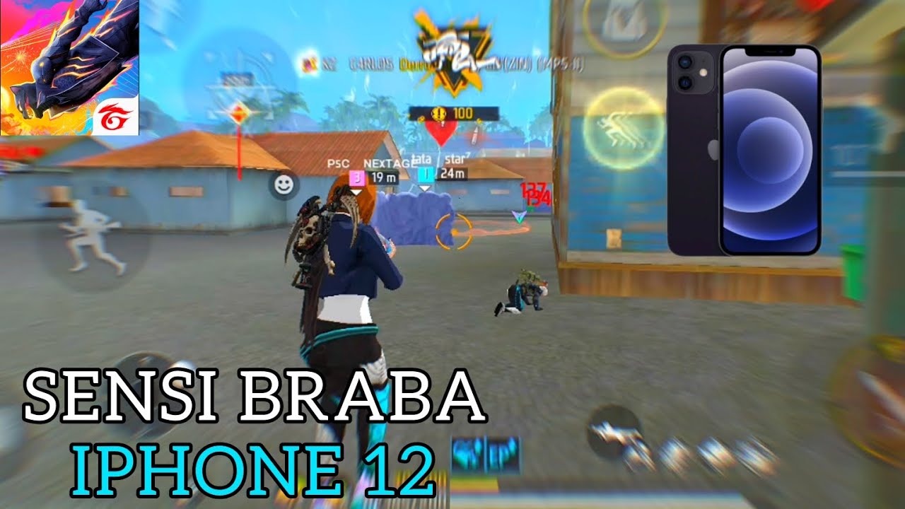 MELHOR SENSIBILIDADE IPHONE 12 NOVA ATUALIZA&Ccedil;&Atilde;O FREE FIRE 2026