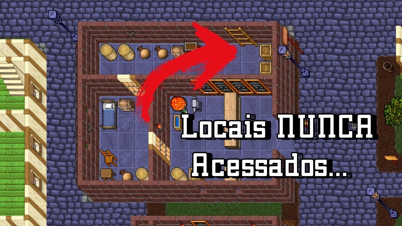 Tibia: Locais Inacess&iacute;veis Vistos Pelos Arquivos Hackeados
