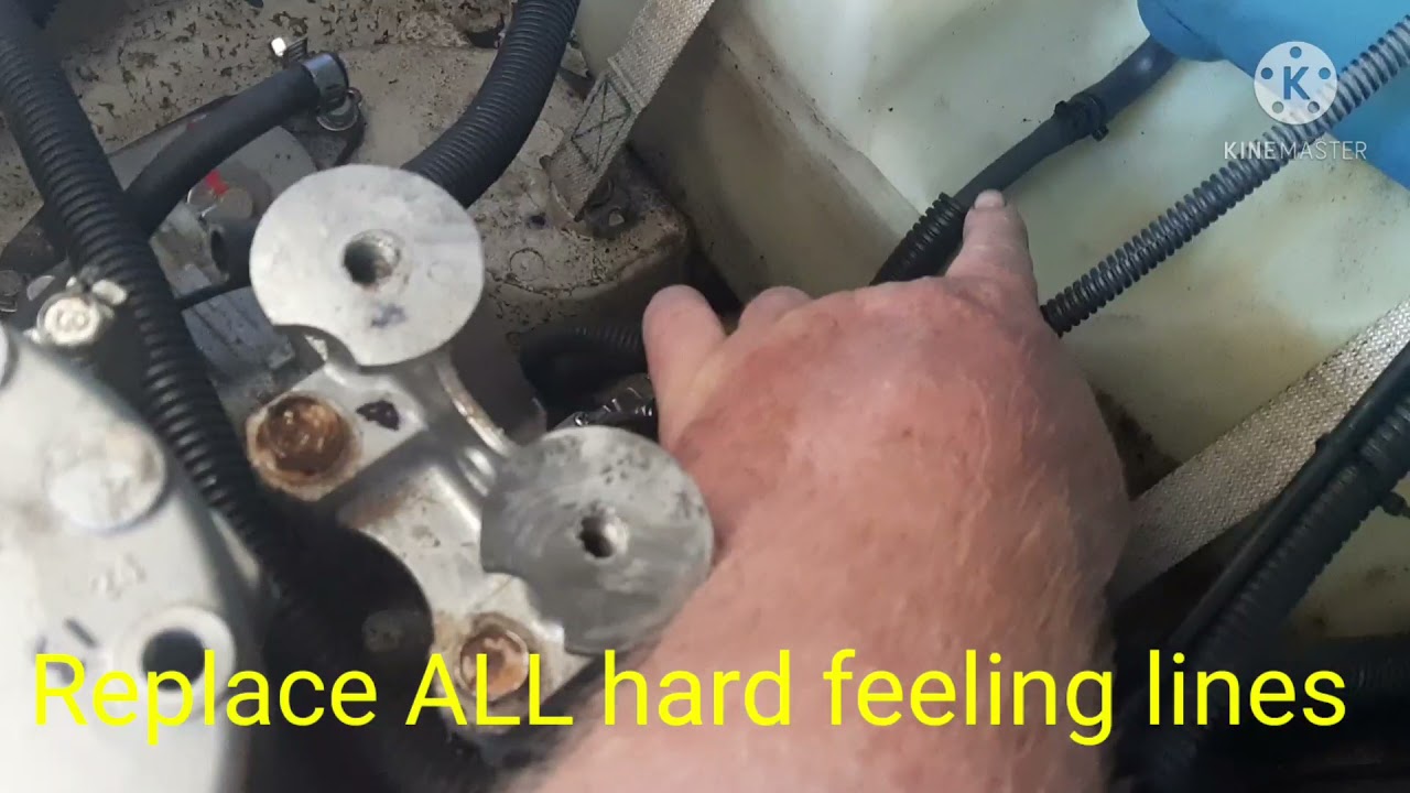 Yamaha XLT 1200 jet ski oil line replacement (part1)