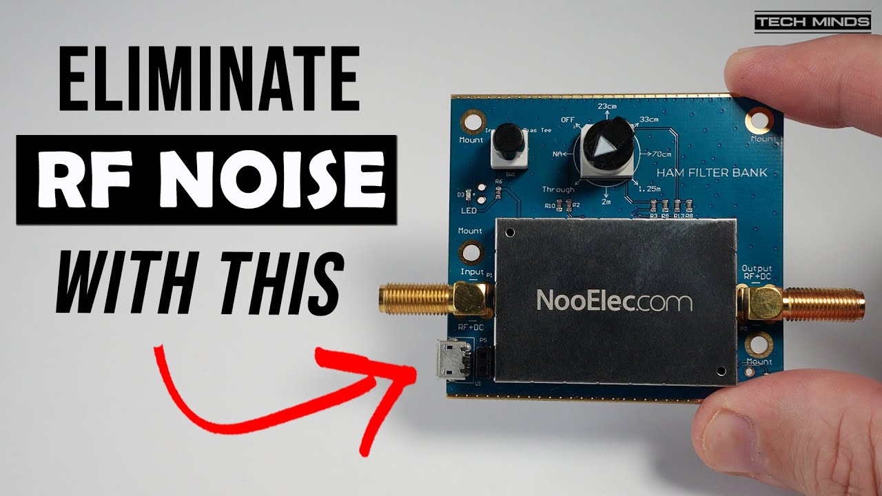 NooElec Ham Filter Bank - 5 Ham Radio Pass Band Filter Board For SDR