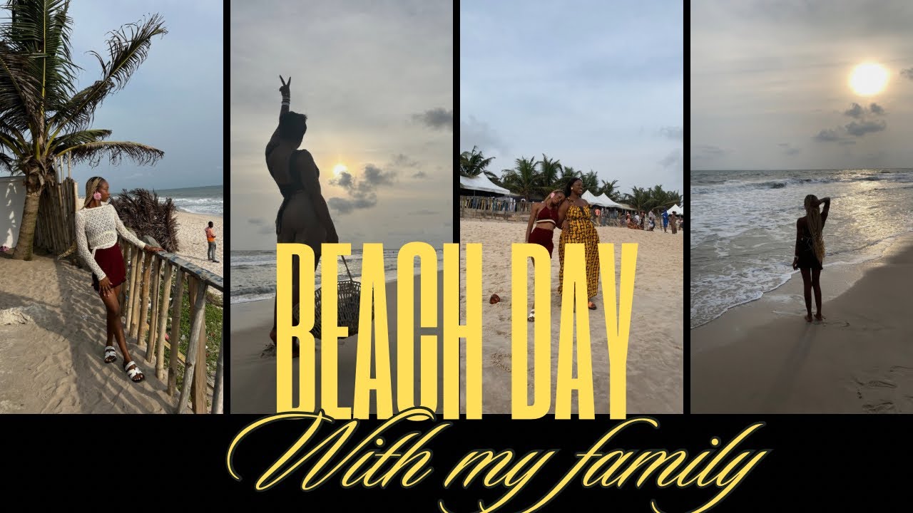BEACH DAY WITH MY FAMILY |FUN|LAUGHTER