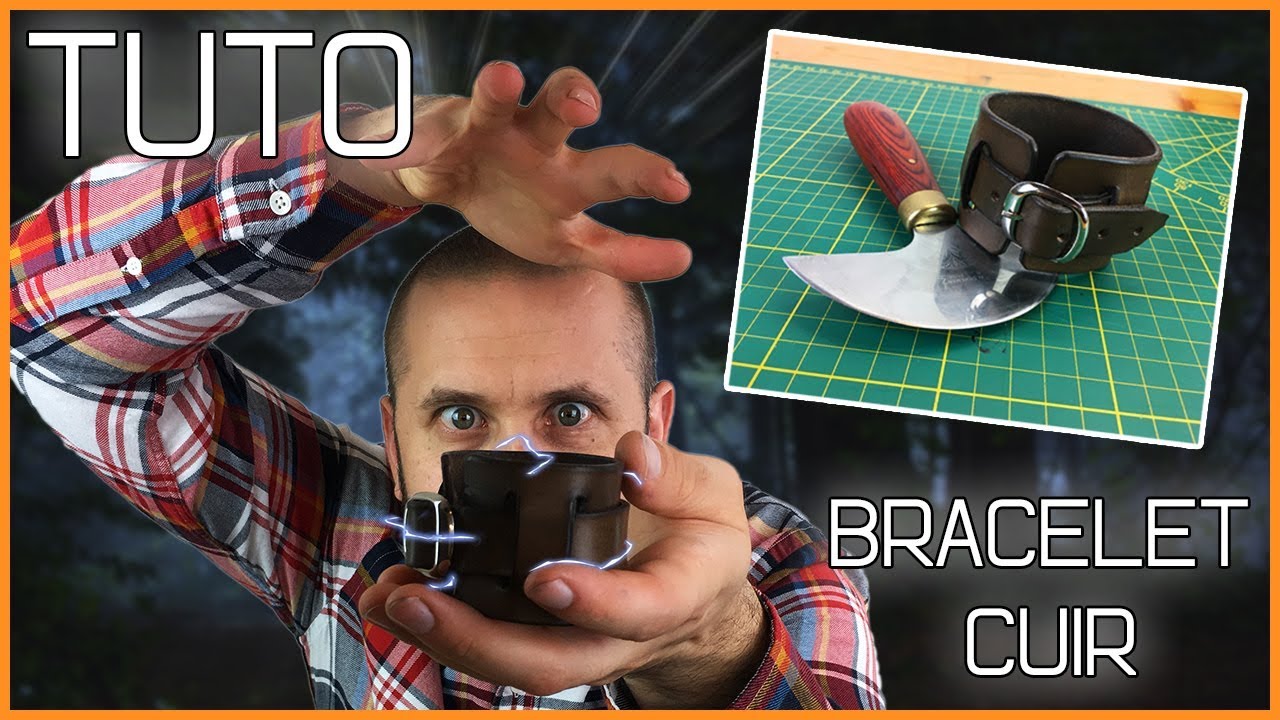 COMMENT FAIRE UN BRACELET EN CUIR - les &eacute;tapes pour r&eacute;ussir facilement
