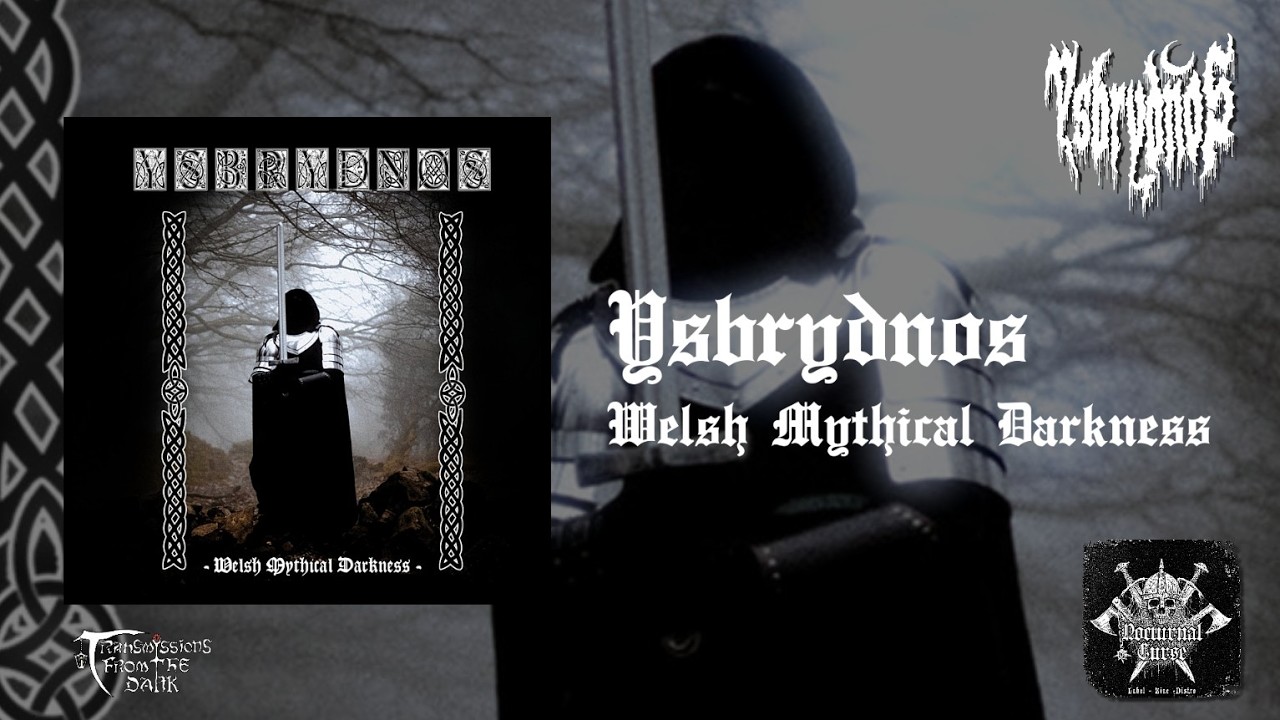 Ysbrydnos - Welsh Mythical Darkness (album, 2026) raw atmospheric black metal