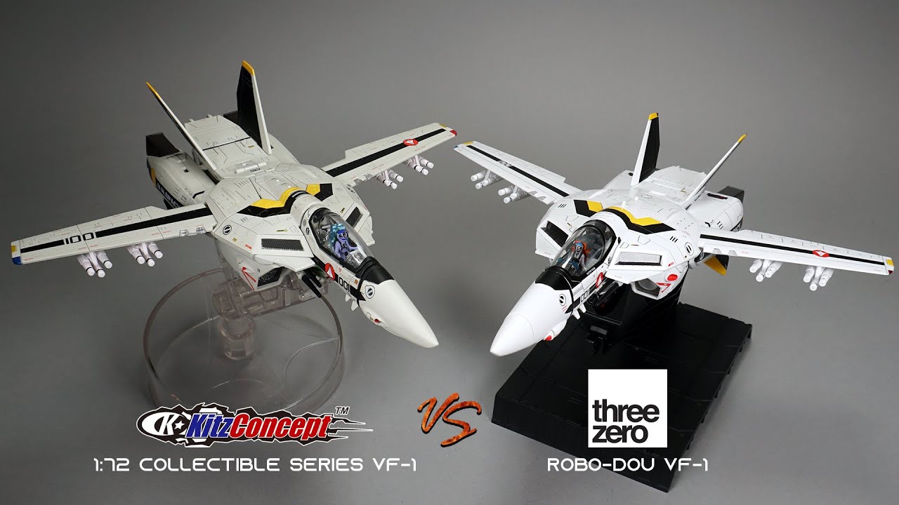 ThreeZero vs Kitz Concept VF 1S Roy Fokker Toys