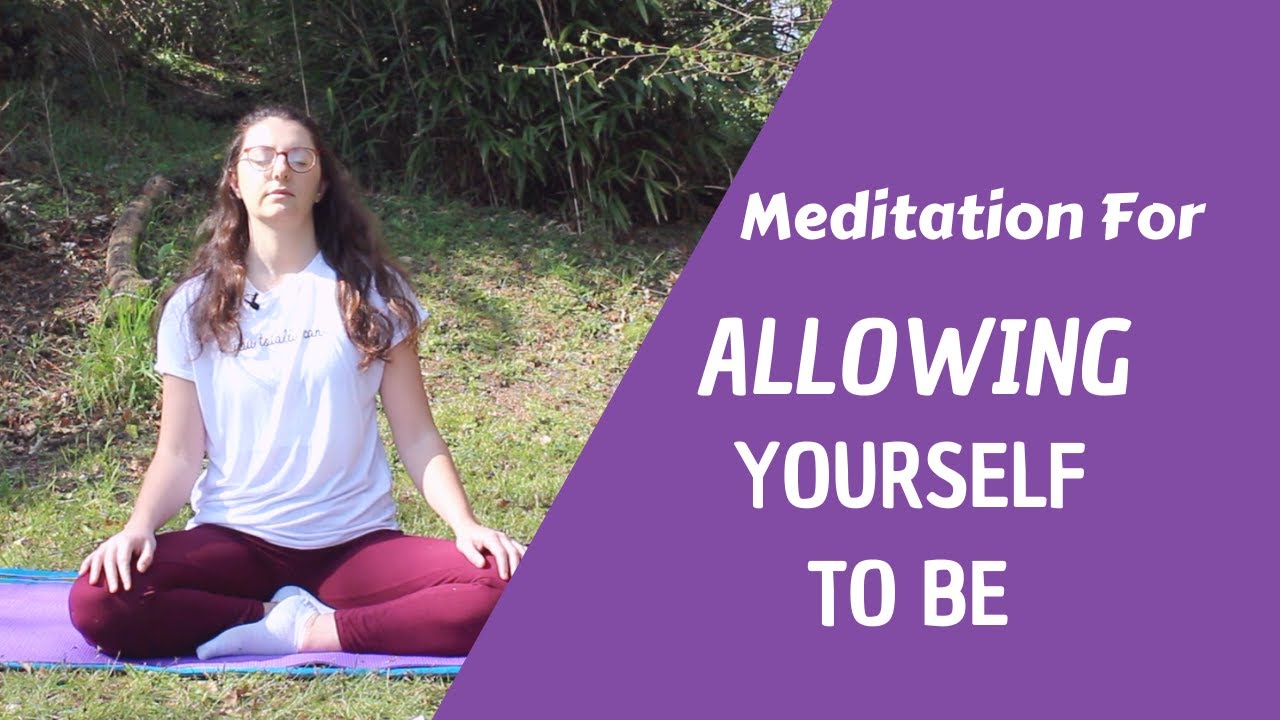 Garden Meditation For Allowing Yourself To Be | Yoga For Fibromyalgia