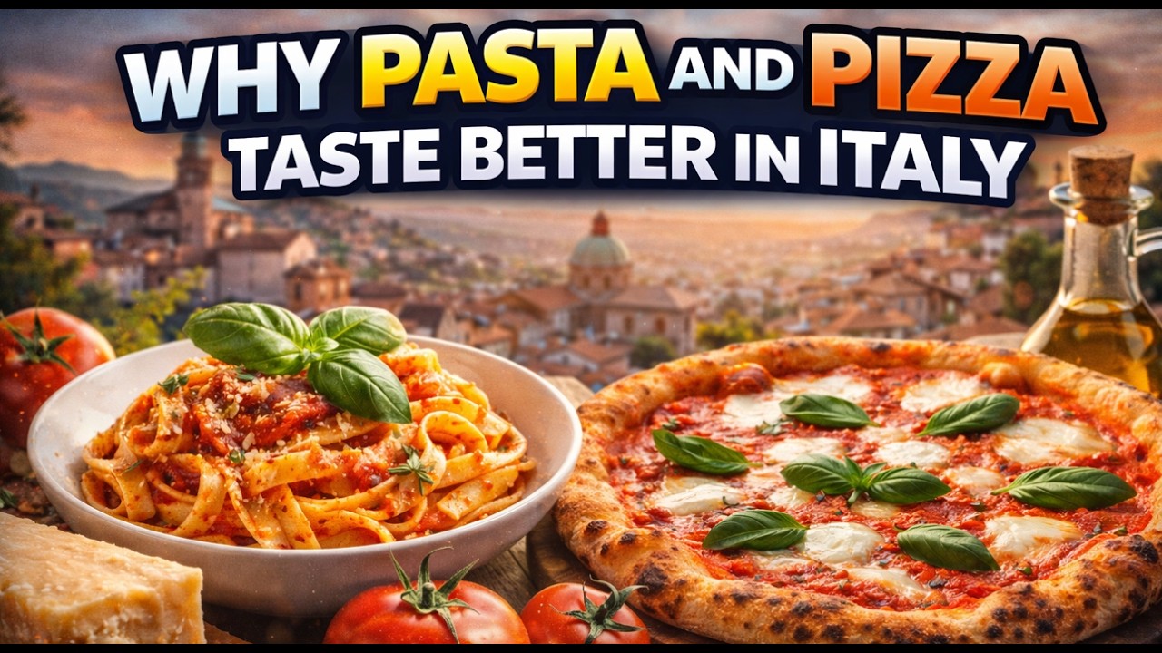 Why Pasta and Pizza Taste Better in Italy